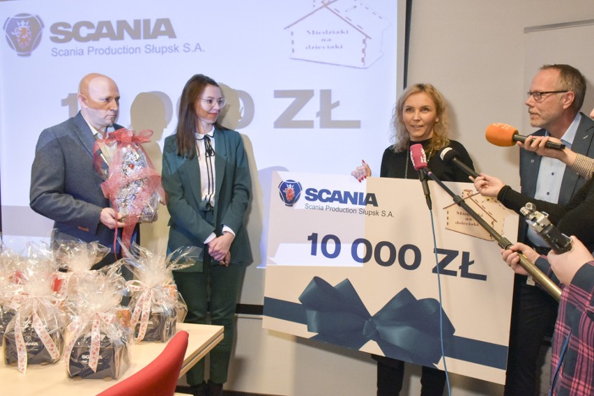 10 tys. złotych od firmy Scania wesprze nasze Placówki Socjalizacyjne