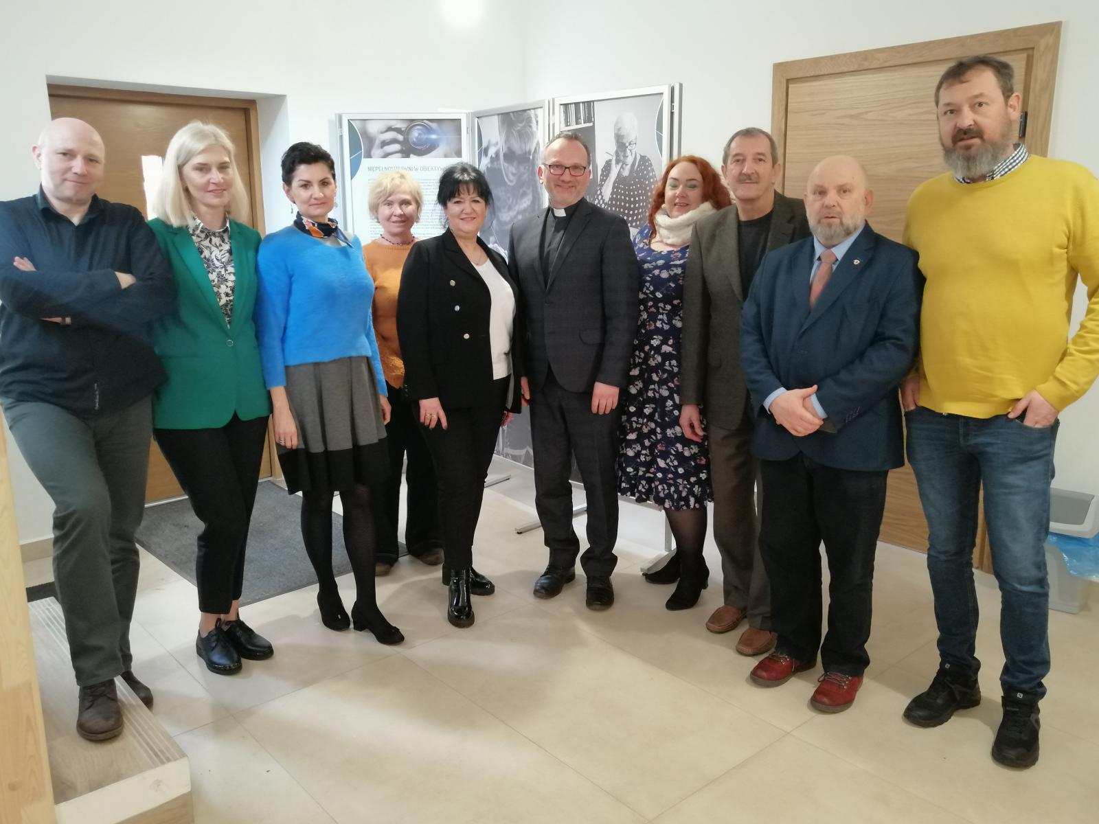 Wizyta Komisji Spraw Społecznych Rady Miasta Słupska w Klubie KAWON